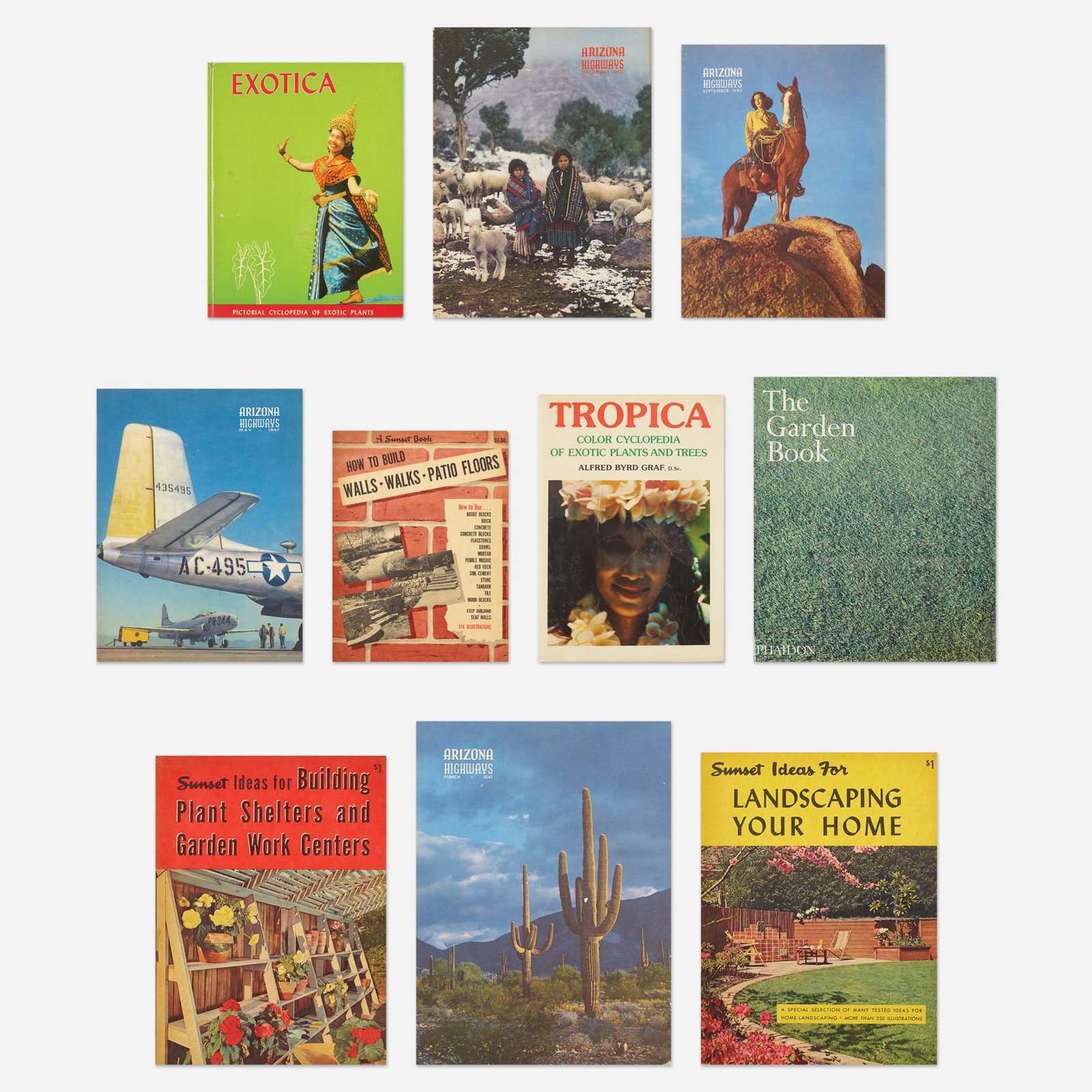 Gardens survey, twenty-eight: Gardens survey, twenty-eight Complete Lot Details Tropica: Color Cylcopedia of Exotic Plants and Trees Afred Byrd Graf, D. Sc., Roehrs Company, 1986. 1152 pages, Hardcover with dustjacket.