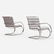 Ludwig Mies van der Rohe, MR lounge chairs, pair - 2