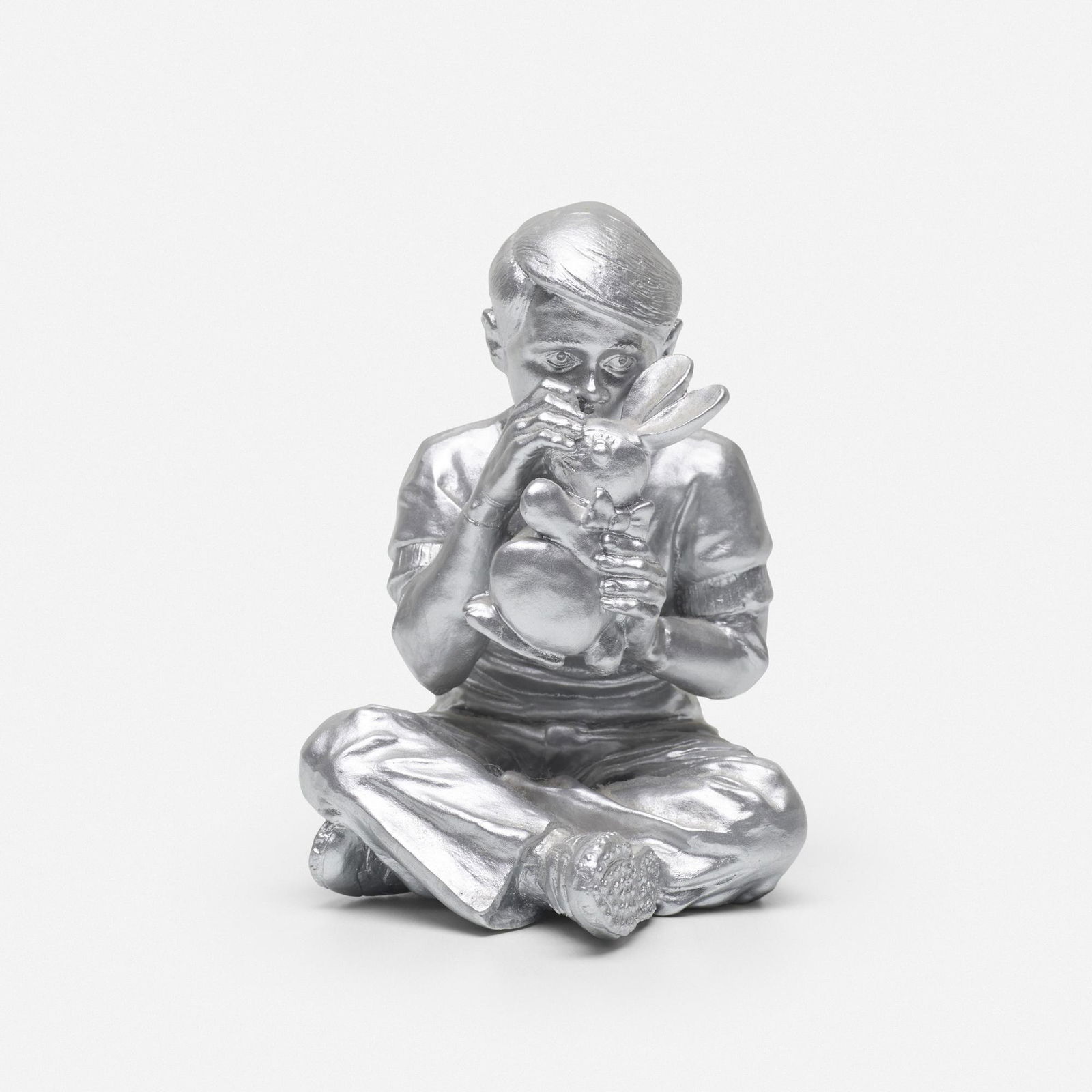 Faile, Bunny Boy: Faile Bunny Boy 2005enameled resin5 h × 3.75 w × 4.75 d in (13 × 10 × 12 cm) Signed, dated and numbered to underside 'Faile 2005 13/50'. Cast signature to front 'Faile'. T