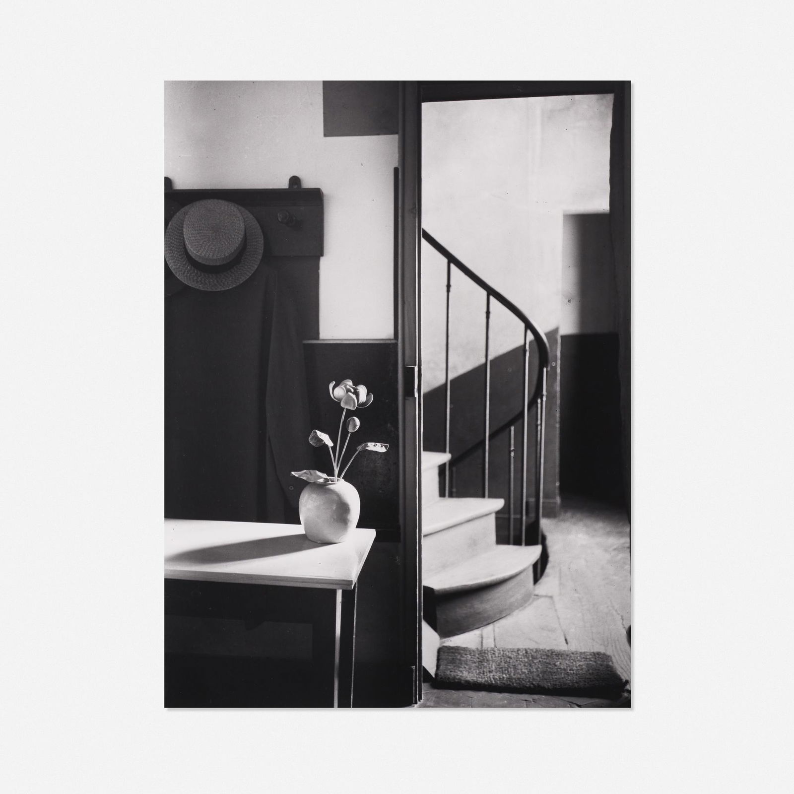 Andre Kertesz, Chez Mondrian, Paris: Andre Kertesz Chez Mondrian, Paris 1926 / printed latergelatin silver print19.5 h × 14.75 w in (50 × 37 cm) Sheet measures: 20 h x 16 w inches. Signed and dated to verso 'Paris 19