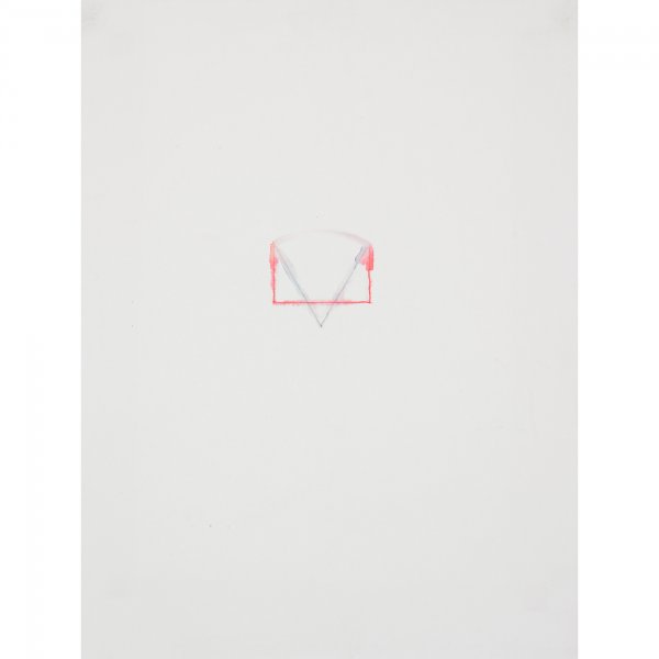 Richard Tuttle untitled (No 190 Center Point Works: Richard Tuttle b. 1941 untitled (No 190 Center Point Works) pencil and felt-tip marker with wash on paper 14 h x 10.75 w inches Signed and dated to verso '1975 Richard Tuttle'.