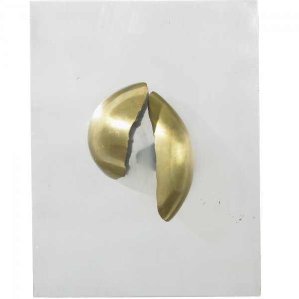 Alicia Penalba 1913-1982 Dedans: Alicia Penalba 1913-1982 Dedans stainless steel, bronze 11.75 h x 3.75 d x 9.5 w inches Impressed signature, title and number to verso 'Dedans 37/100 A Penalba'. This work is number 37 from the editio