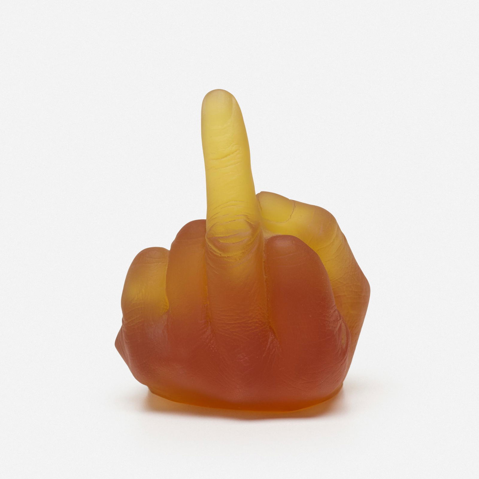 Ai Weiwei, Study of Perspective in Glass (Deep Amber) (1 of 3)