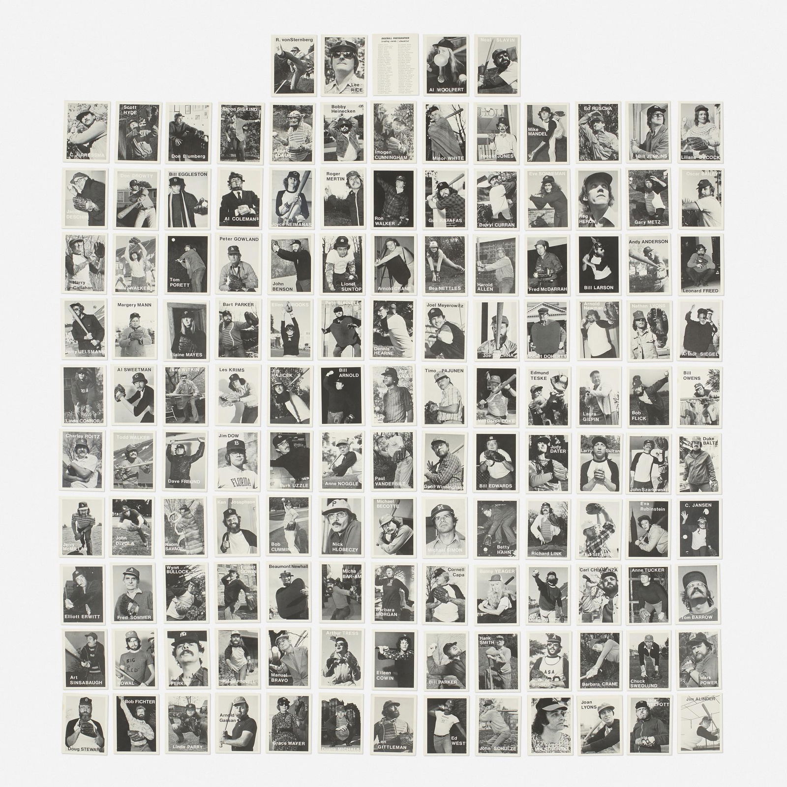 Mike Mandel, Baseball Photographer Trading Cards (1 of 7)