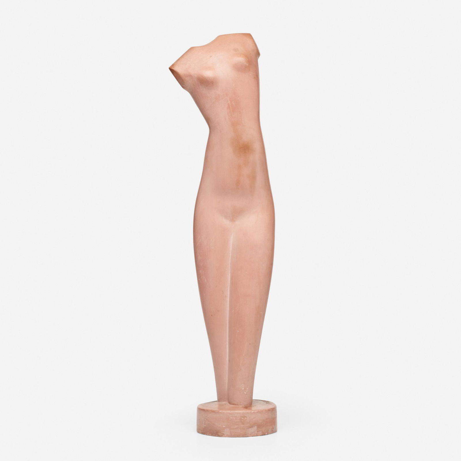 Alexander Archipenko, Torso: Alexander Archipenko Torso 1948 / later castingterracotta24 h × 5 w × 5 d in (61 × 13 × 13 cm) Signed and dated to base 'Archipenko © 1948'. This work is from the edition