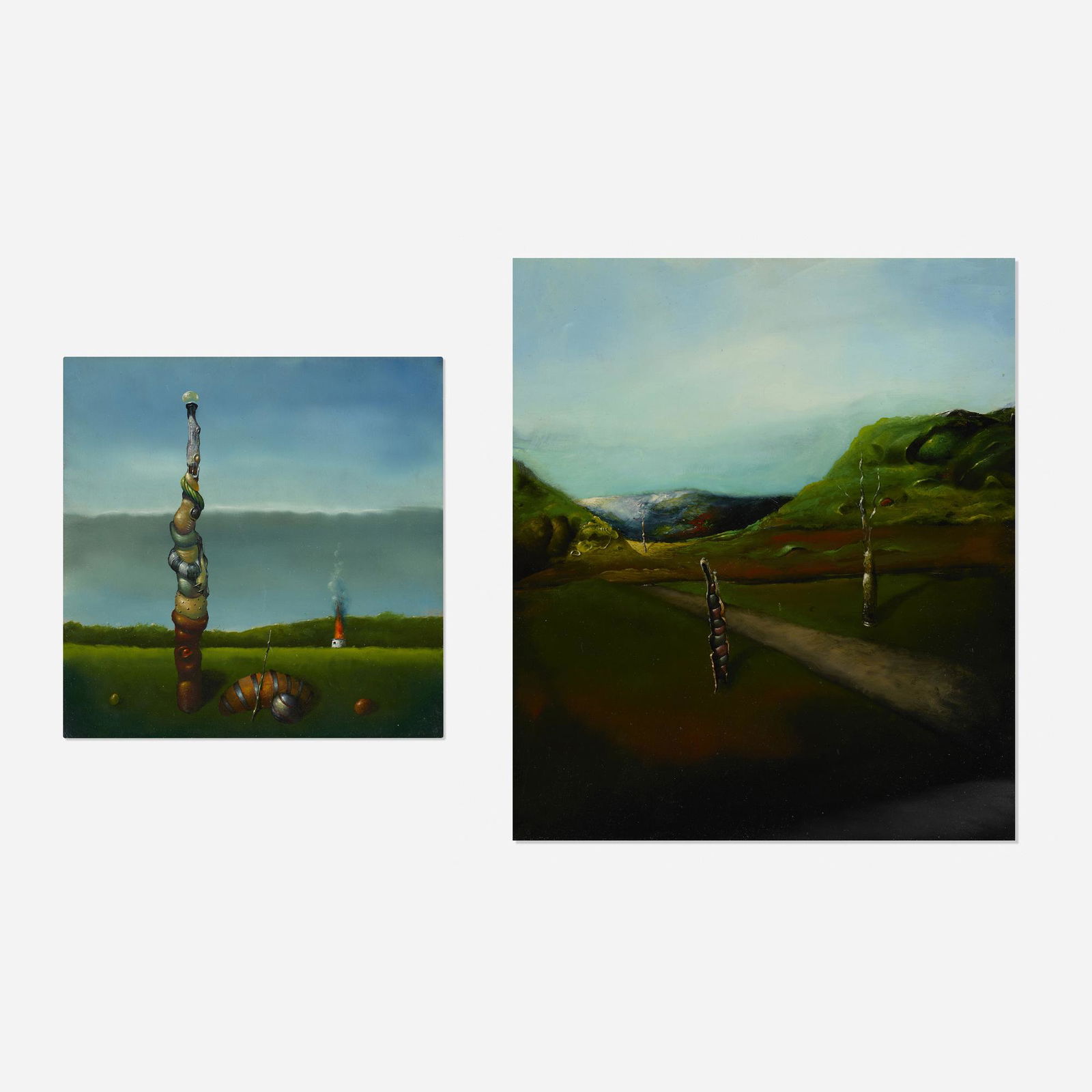 Robert Rasely, Seed Pod; Seed Pods (two works) (1 of 1)