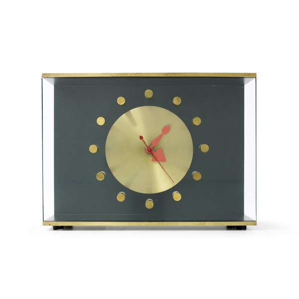 George Nelson & Associates Shadow Box table clock,