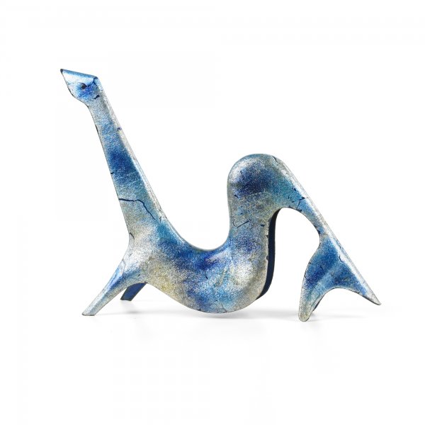 Gio Ponti and Paolo de Poli Serpent: Gio Ponti and Paolo de Poli Serpent Italy, c. 1956 fire-enameled copper 14 w x 3.5 d x 10 h inches Incised signature to interior: [De Poli]. Literature: De Poli: Smalti Enamels Emaux Emaile Esmaltes,