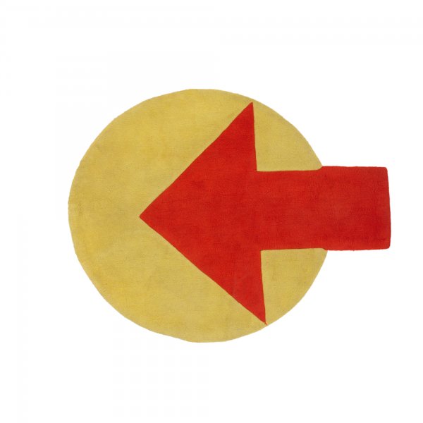 Stanley Tigerman carpet: Stanley Tigerman carpet Edward Fields USA, 1971 hand-woven wool 48 w x 59 l inches Stamped signature to underside: [Edward Fields 1971]. Provenance: Barbara Glass, Chicago | Private collection