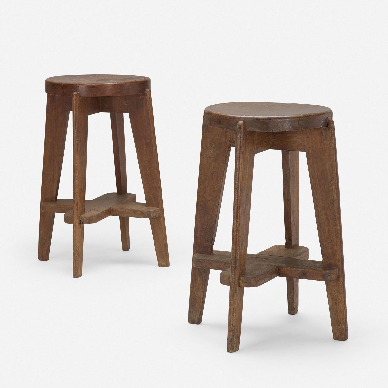 Pierre Jeanneret, stools from Chandigarh (1 of 2)