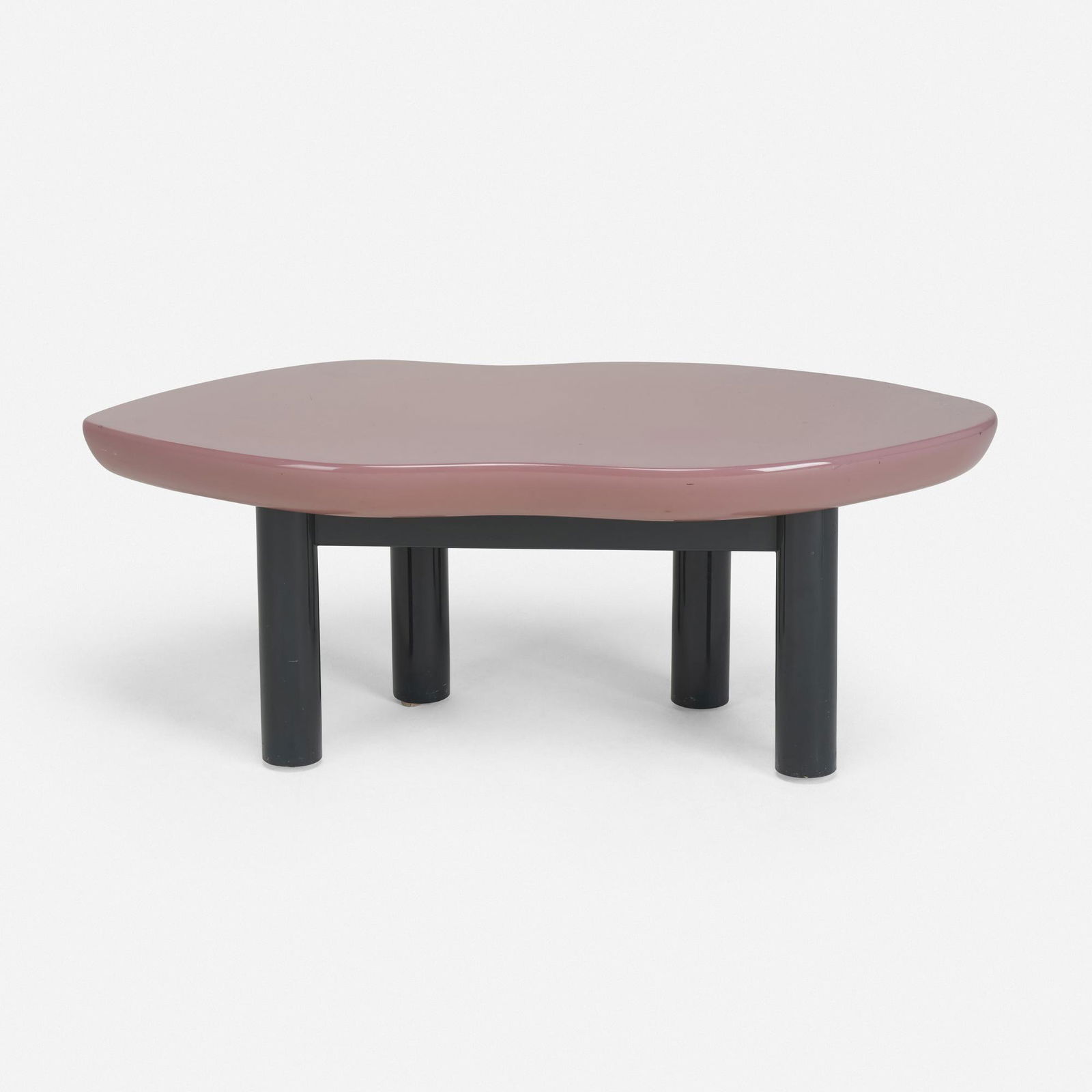 Jay Spectre, Joan Crawford coffee table: Jay Spectre Joan Crawford coffee table Jay Spectre, Inc.USA, c. 1987lacquered wood42 w × 18.5 d × 16 h in (107 × 47 × 41 cm) Provenance: Private Col