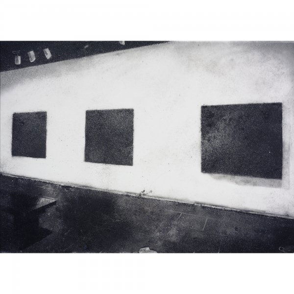 Vik Muniz Ad Reinhardt (Pictures of Dust series): Vik Muniz Ad Reinhardt (from Pictures of Dust series) Brazil, 2001 cibachrome print 44 h x 66 w inches This work is number 2 from the edition of 10. Provenance: Private collection, New York