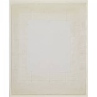 Zarina (Zarina Hashmi) untitled: Zarina (Zarina Hashmi) untitled India, 1974 intaglio collage with string 24.5 h x 19.75 w inches Signed, numbered and dated to lower margin '6/7 Zarina 74'. This work is number 6 from the ed