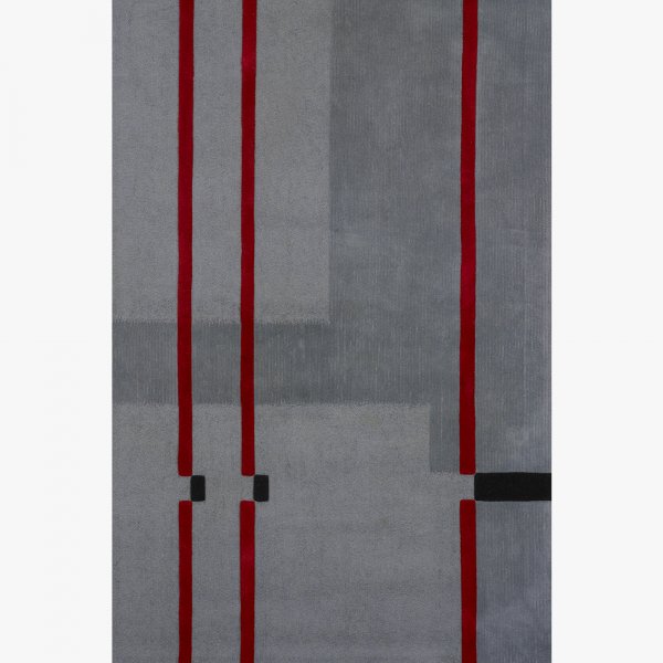 Edward Fields carpet: Edward Fields carpet USA, c. 1985 hand-woven wool Signed with fabric manufacturer's label to underside: [Edward Fields].