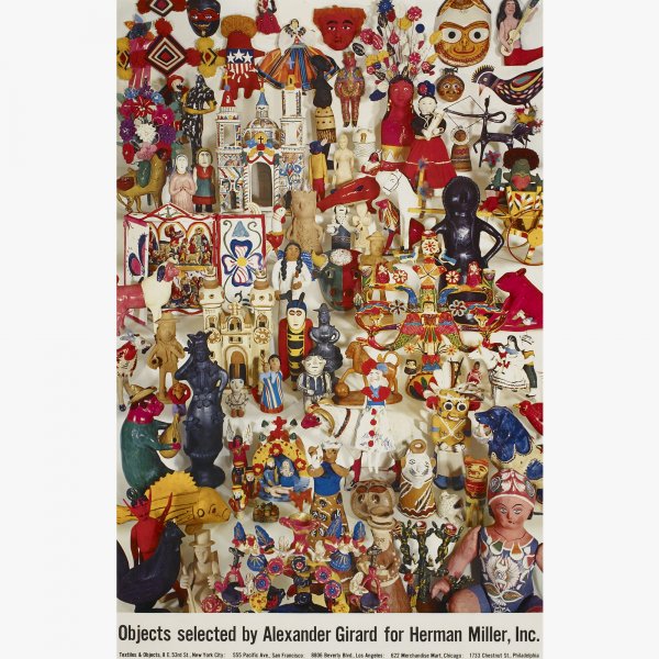 After Alexander Girard Herman Miller poster: After Alexander Girard Herman Miller poster USA, 1958 printed paper 36 h x 23 w inches