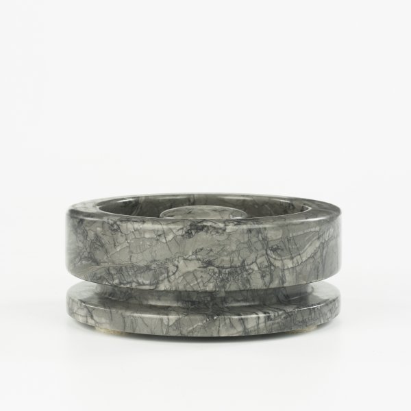 Angelo Mangiarotti bowl: Angelo Mangiarotti bowl Knoll Associates Italy, 1968 marble 8 dia x 3 h inches Signed with applied manufacturer's label to underside: [Knoll Associates, Inc. 320 Park Avenue N.Y. 10022].