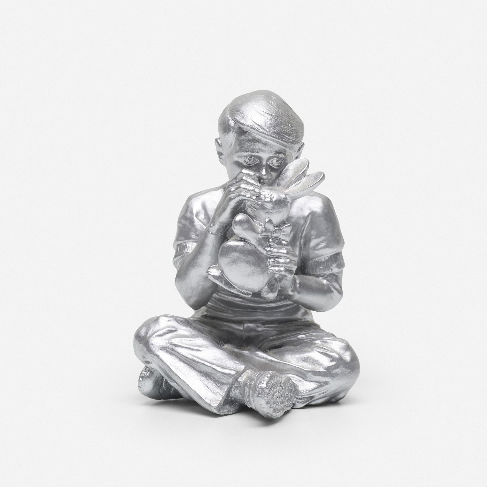 Faile, Bunny Boy: Faile Bunny Boy 2005enameled resin5 h × 3.75 w × 4.75 d in (13 × 10 × 12 cm) Signed, dated and numbered to underside 'Faile 2005 13/50'. Cast signature to front 'Faile'. T