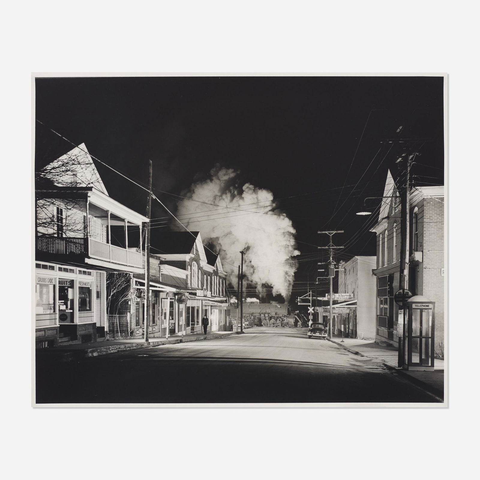 O. Winston Link, Ghost Town, Stanley, Virginia (1 of 2)