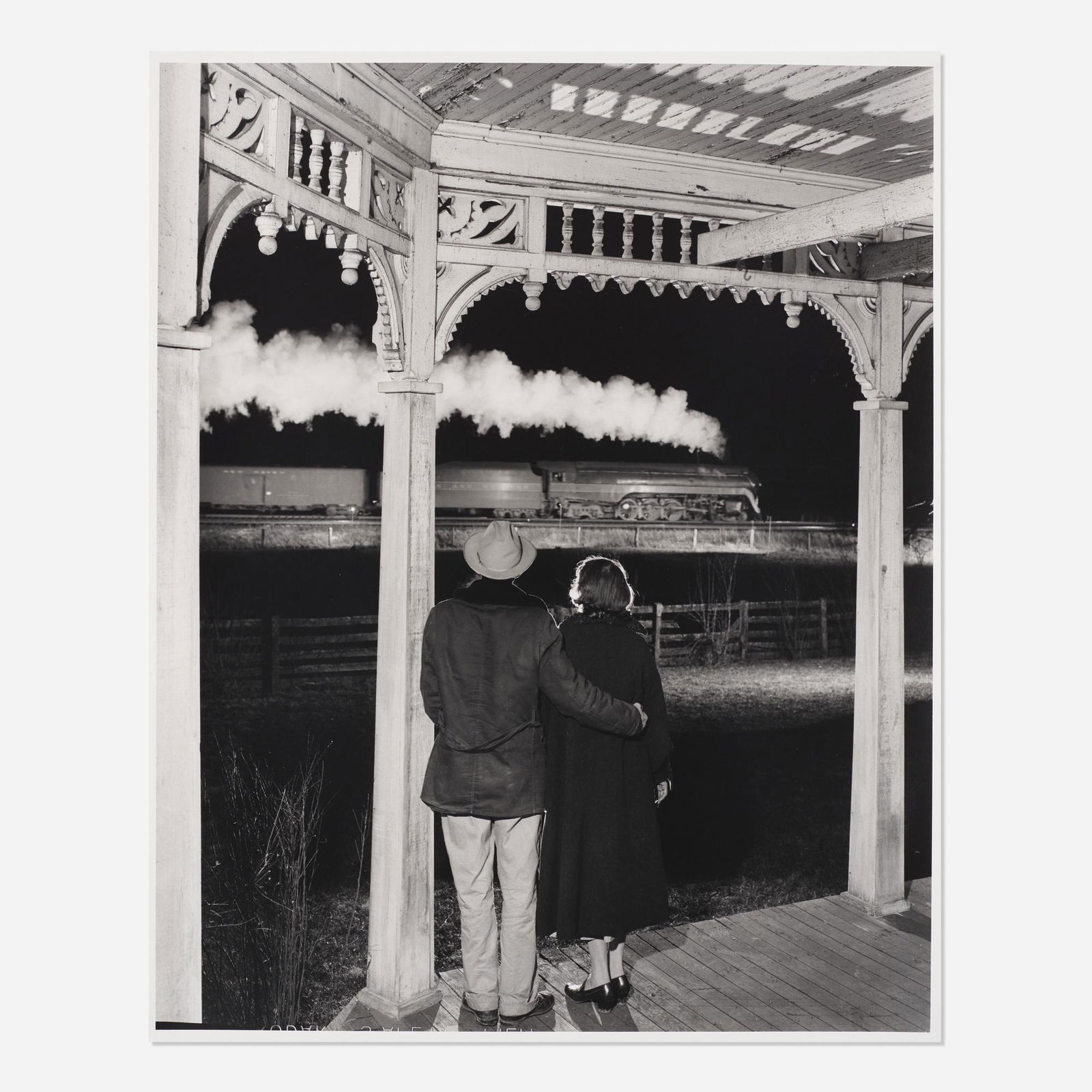 O. Winston Link, Mr. & Mrs. Ben F. Pope (1 of 2)