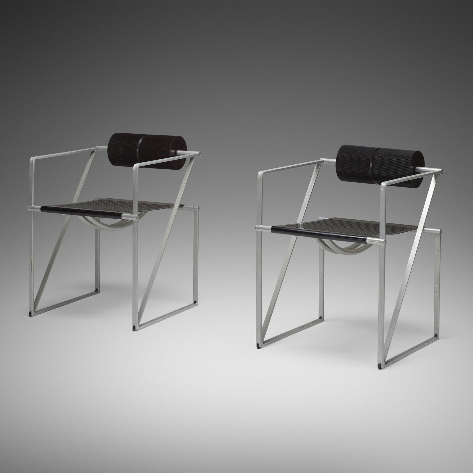 Mario Botta, Seconda amrchairs, pair (1 of 3)