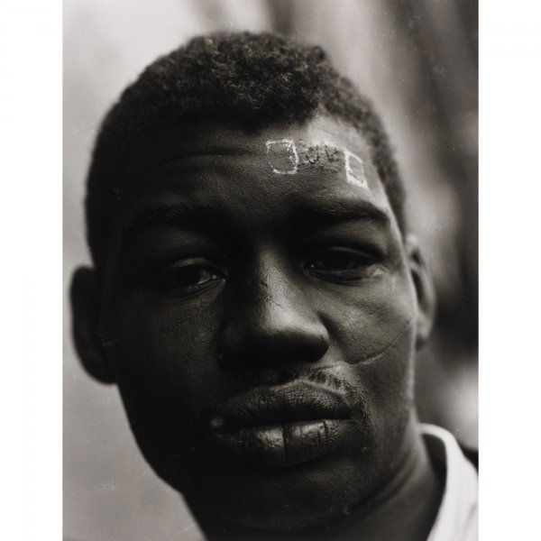 Bruce Davidson untitled from East 100th Street: Bruce Davidson untitled from East 100th Street USA, 1966-1968 vintage gelatin silver print 9 h x 7 w inches Stamped artist's studio mark to verso 'Bruce Davidson © 1968 Magnum Photos'.