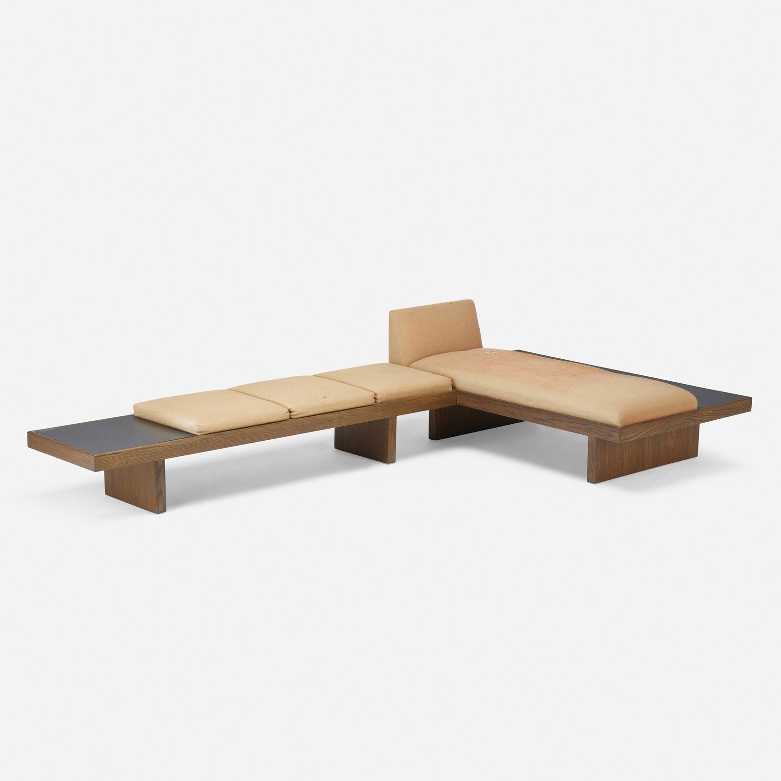 Harvey Probber, Modular Seating bench with chaise (1 of 3)