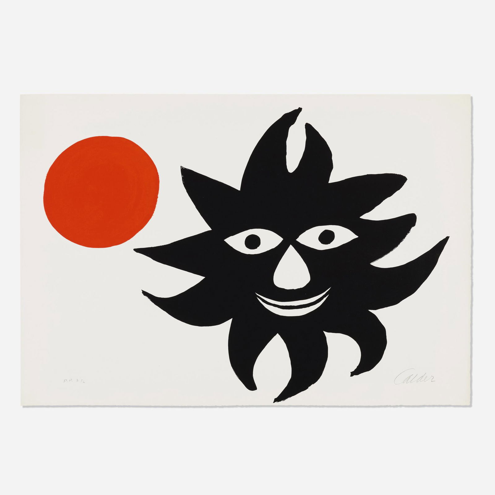 Alexander Calder, Lune rouge et soleil noir (1 of 2)