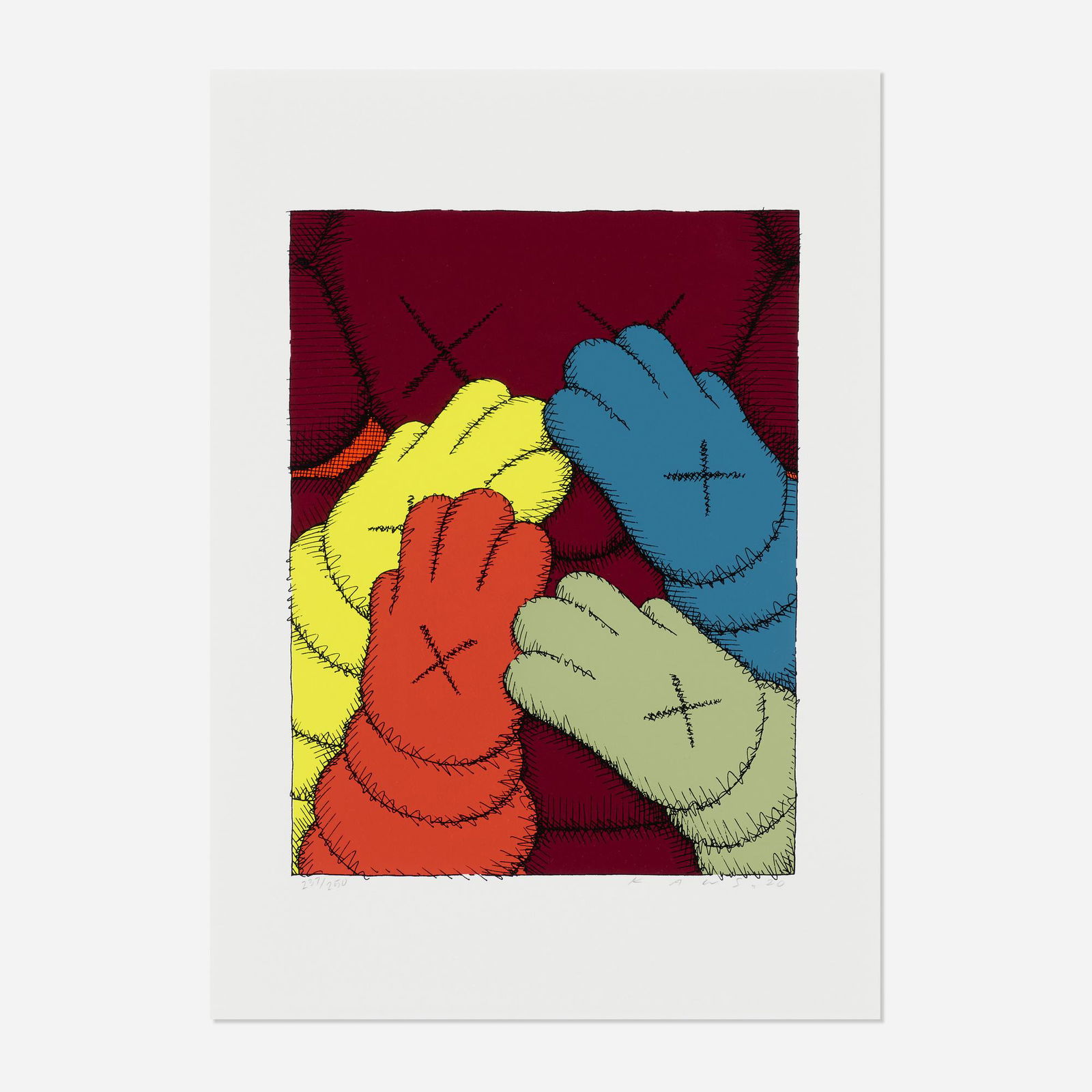 KAWS (Brian Donnelly), URGE (4) (1 of 3)