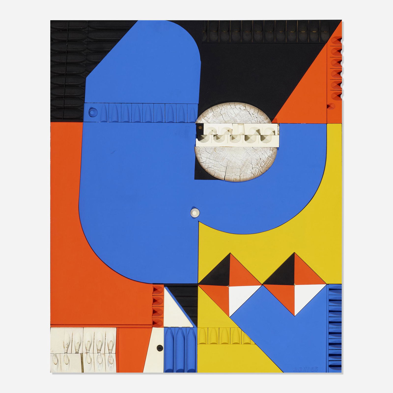 Abe Ajay, Blue, Yellow, and Red (1 of 3)