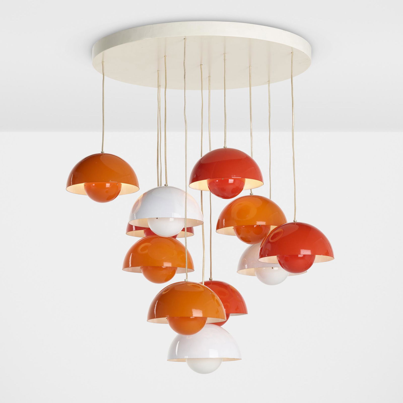 Verner Panton, Flowerpot chandelier (1 of 2)