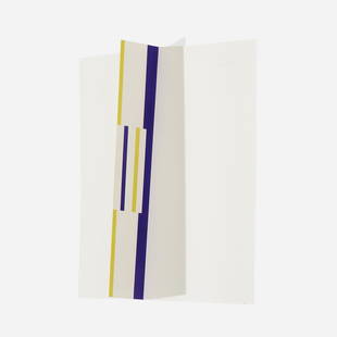 Willys de Castro, Objeto Ativo: Willys de Castro Objeto Ativo 1965screenprint in colors on cut and folded paper10.5 h × 10.5 w × 2 d in (27 × 27 × 5 cm) Signed to verso 'Willys'. This work is from the ed