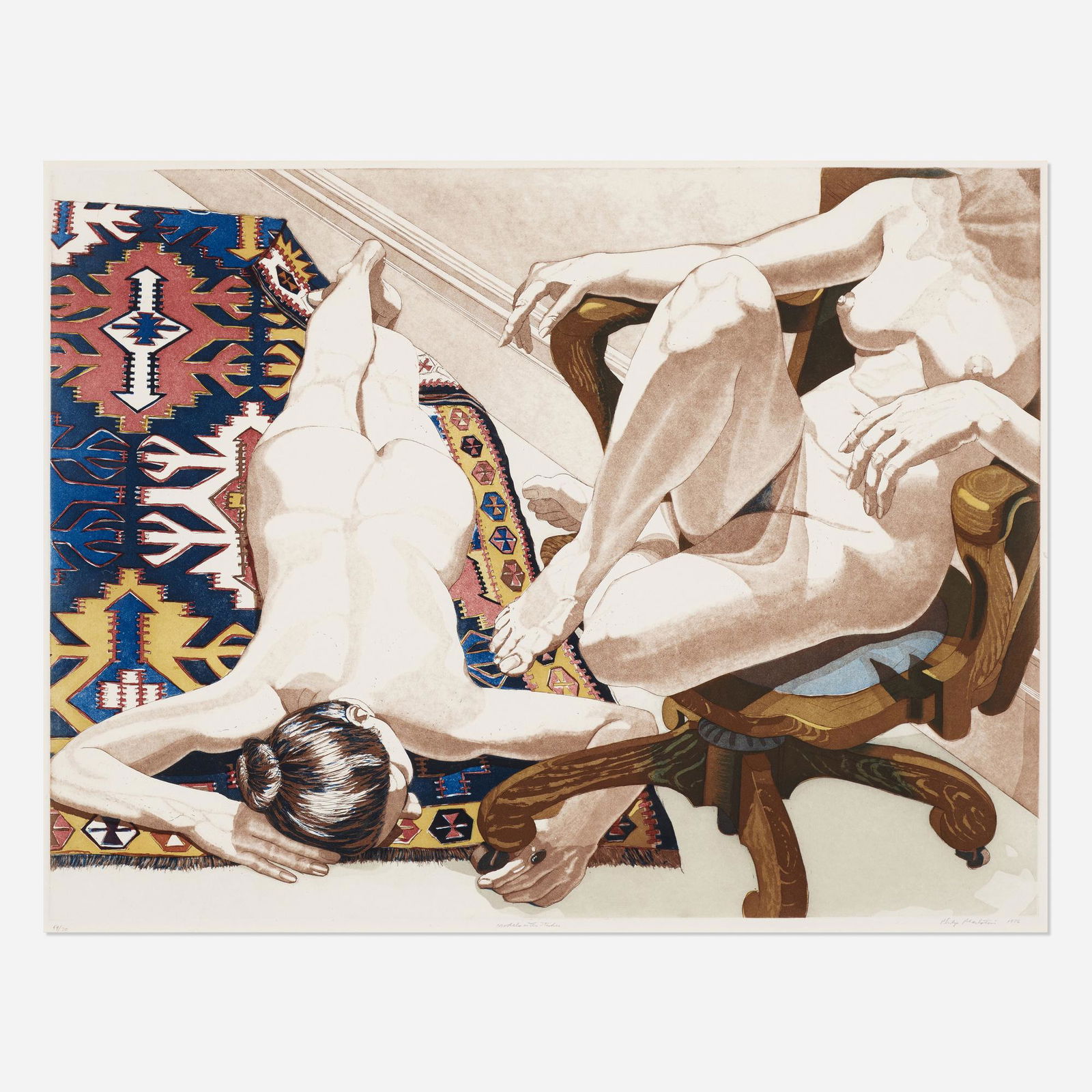 Philip Pearlstein, Models in The Studio (1 of 3)