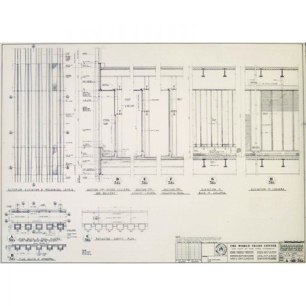 Yamasaki & Associates Elevations & Sections