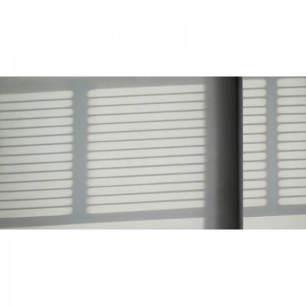 Eduardo Oliveira Cezar untitled (Shadow): Eduardo Oliveira Cezar untitled (Shadow) Argentina, 1987 acrylic on canvas 38 h x 76 w inches Signed and dated to verso 'Oliveira Cezar 1987'. Provenance: Robert Brown Gallery, New York | Pr