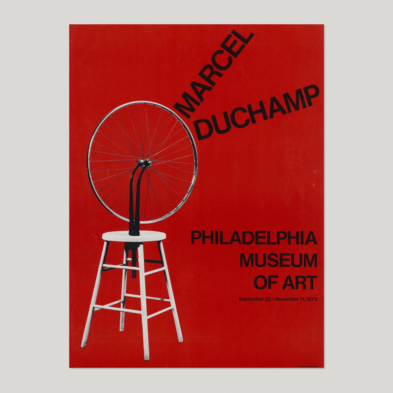 Marcel Duchamp exhibition poster (1 of 3)