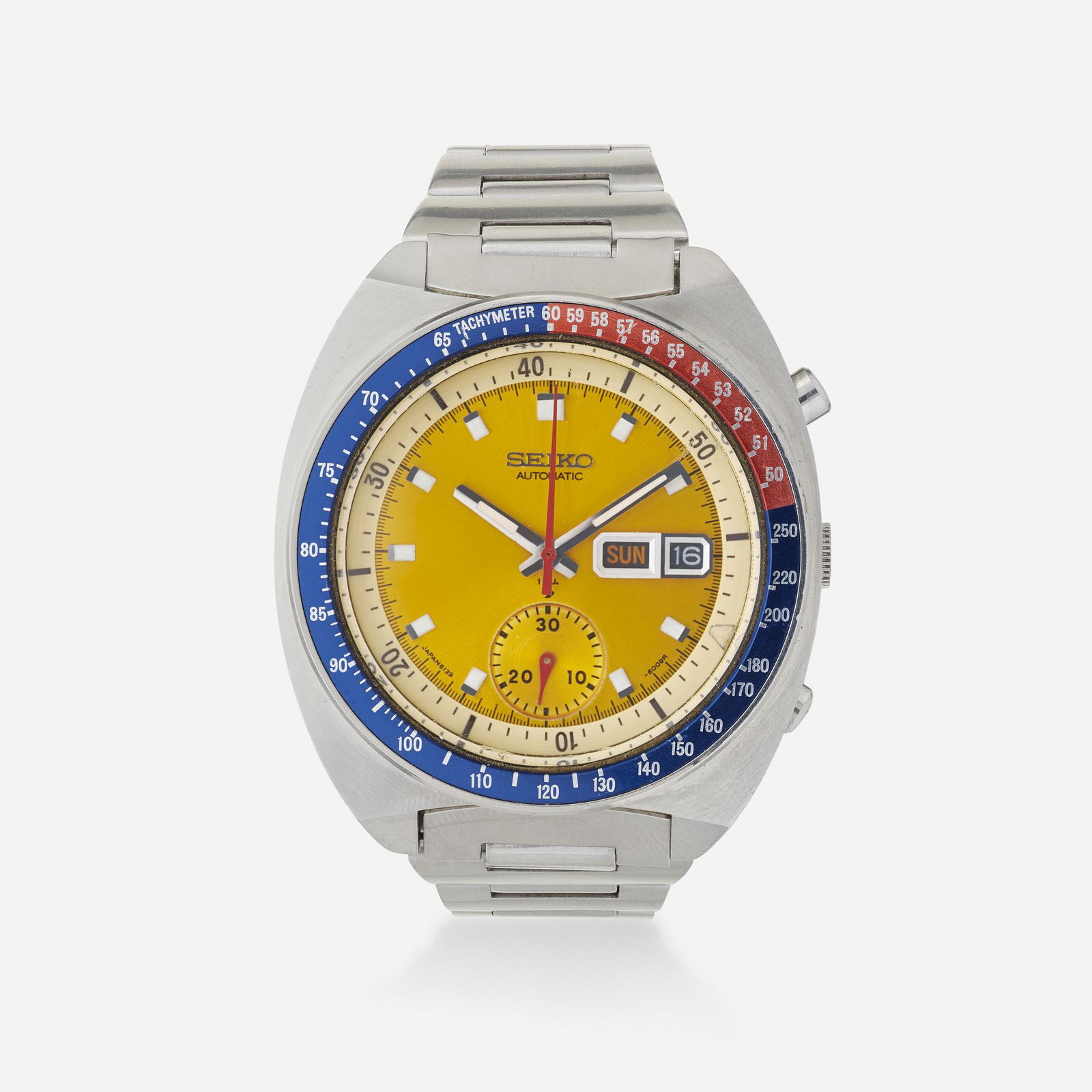 Seiko, 'Pogue' chronograph wristwatch, Ref. 6139-6009R (1 of 3)