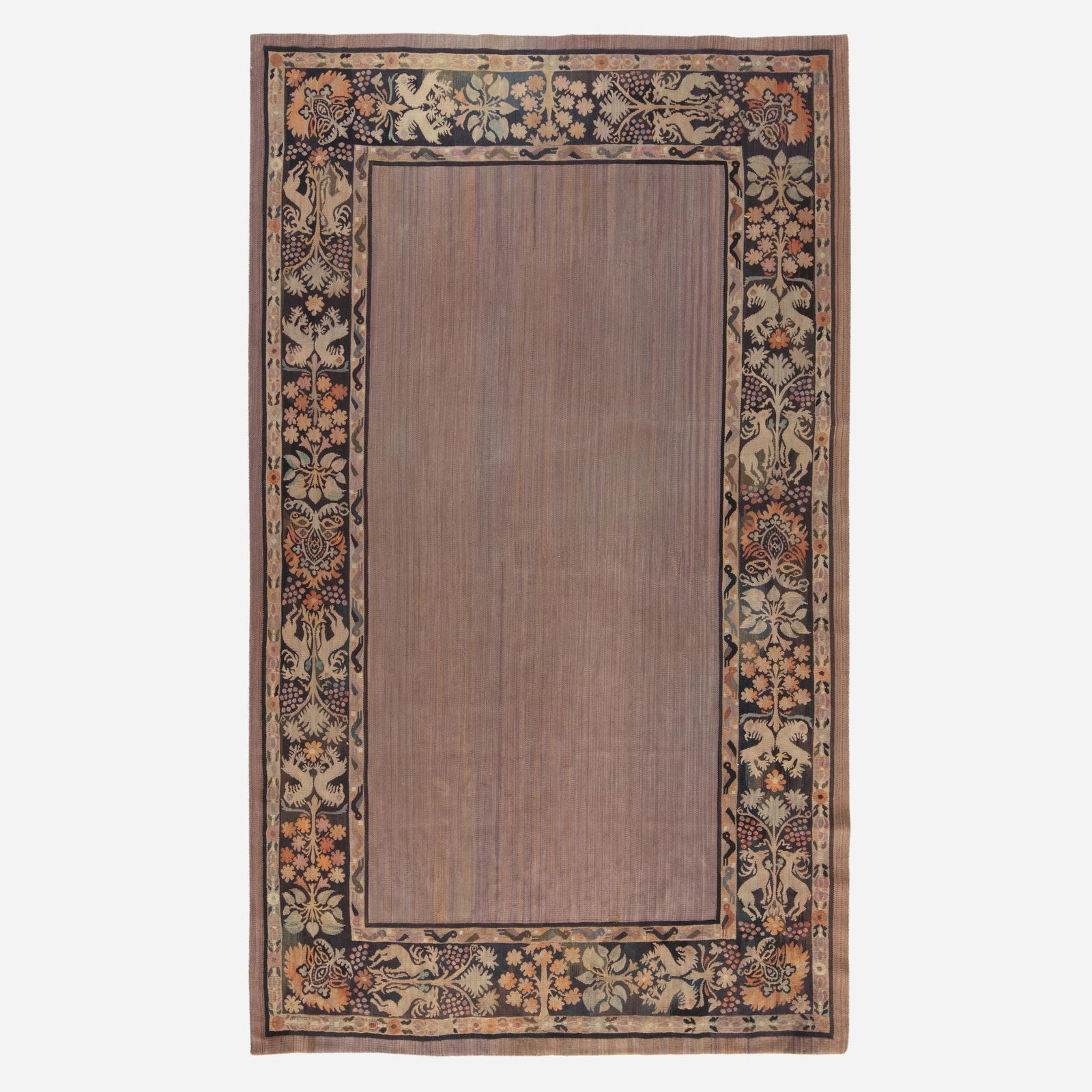 French, Aubusson flatweave carpet (1 of 1)