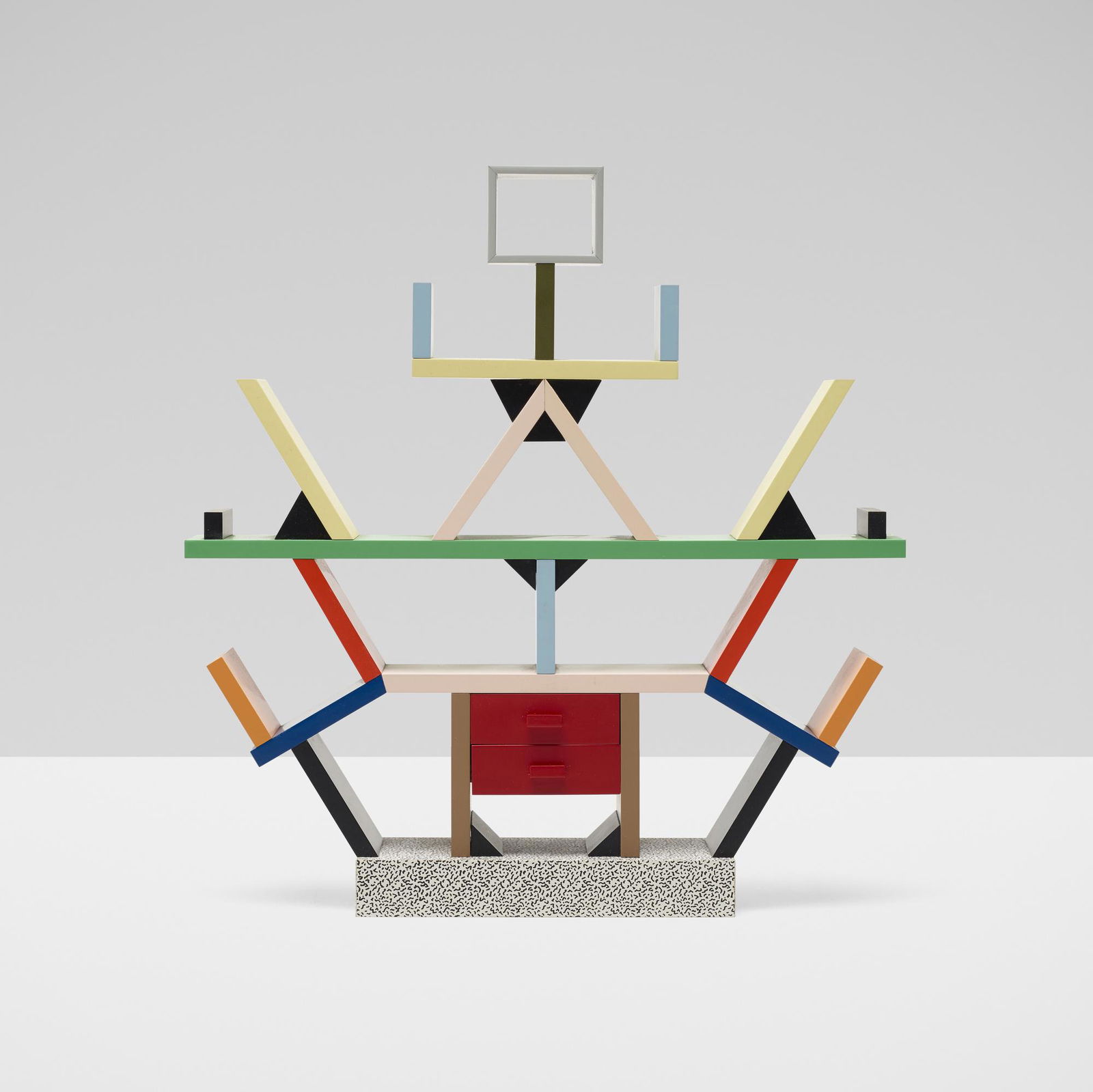 Ettore Sottsass, Miniature Carlton bookcase (1 of 2)