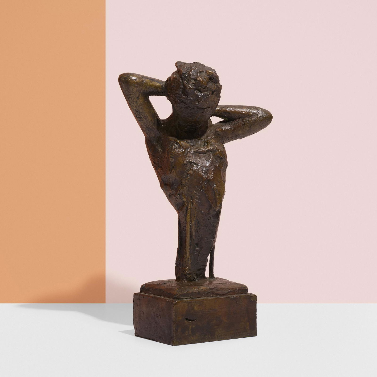 Reg Butler, Study for Girl Tying Her Hair, no. 4 (1 of 2)