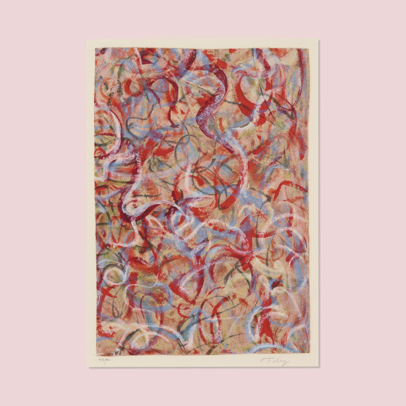 Mark Tobey, Flame of Colors (1 of 3)
