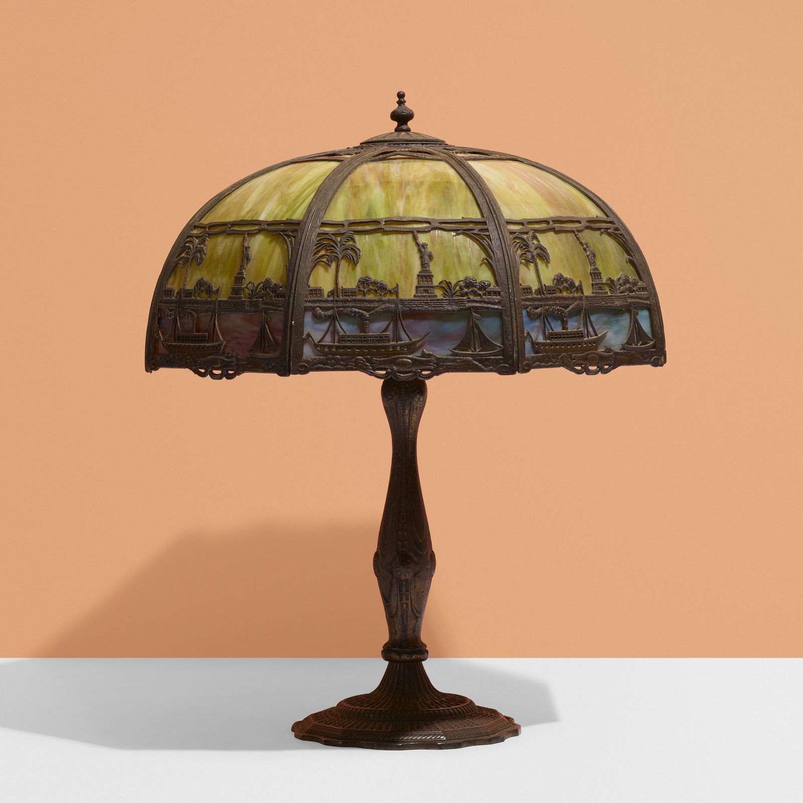 Edward Miller & Co., Manhattan Skyline table lamp (1 of 2)