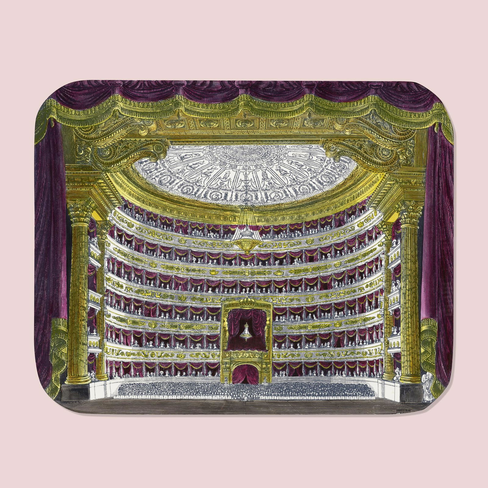 Piero Fornasetti, Tray (1 of 2)