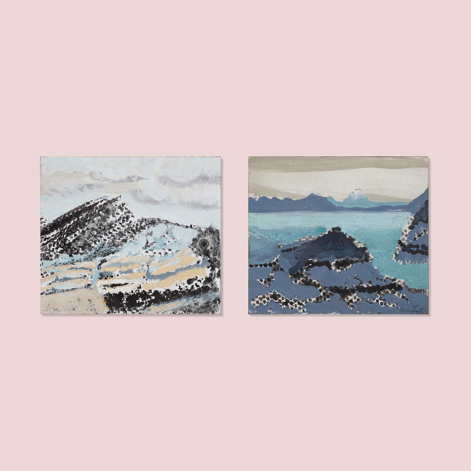 Suzanne Martyl, Untitled (two works) (1 of 3)