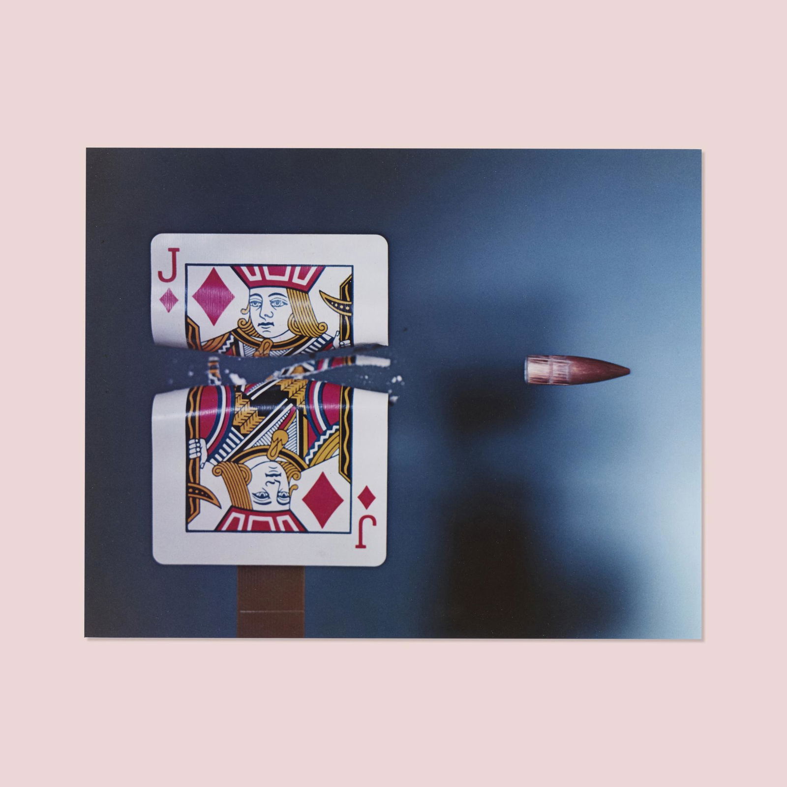 Harold Edgerton, Cutting the Playing Card Quickly (1 of 3)