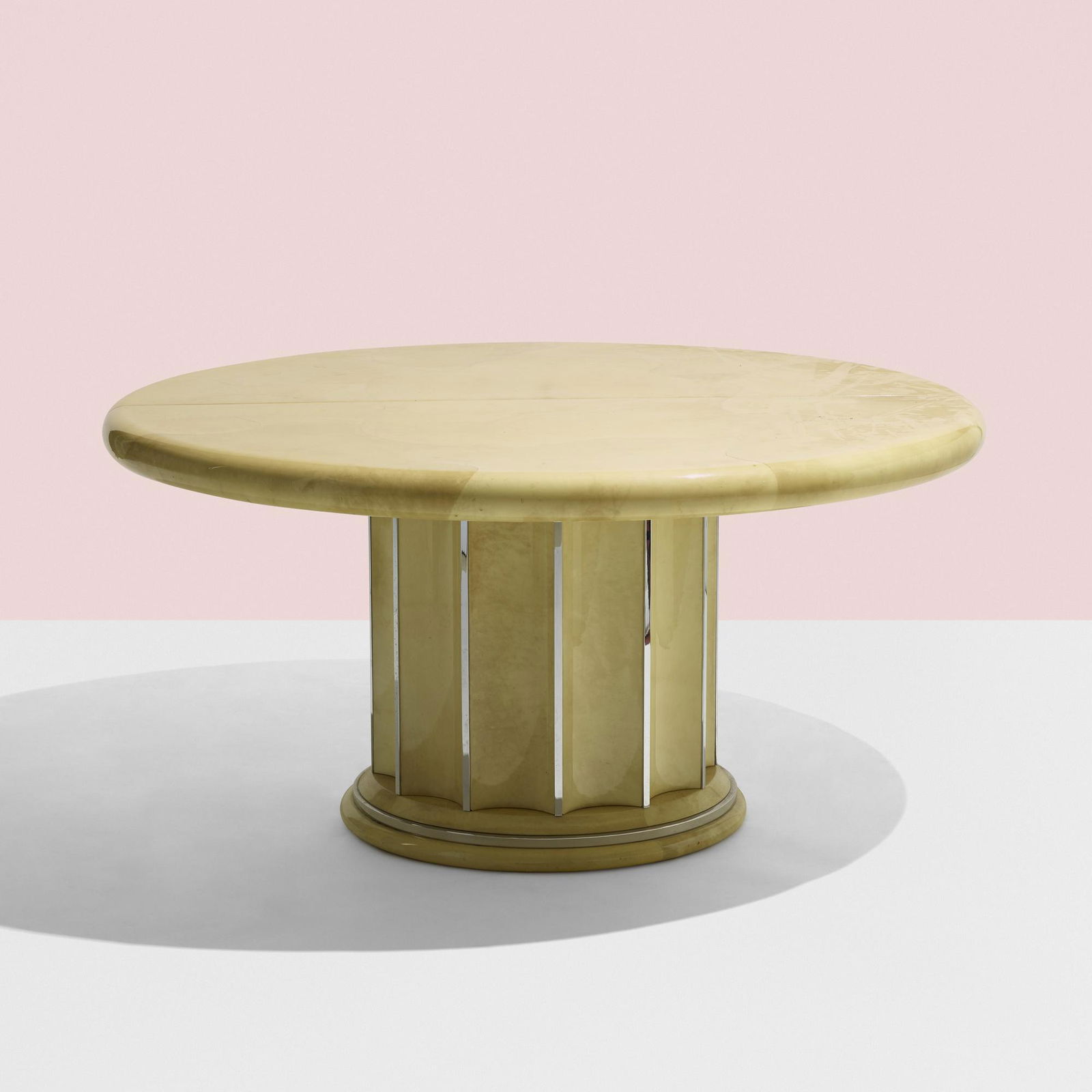 In the manner of Karl Springer, Dining table (1 of 3)