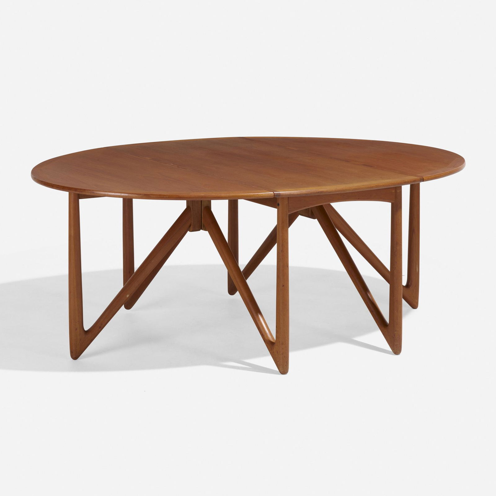 Niels Koefoed, Oval Klap dining table (1 of 3)