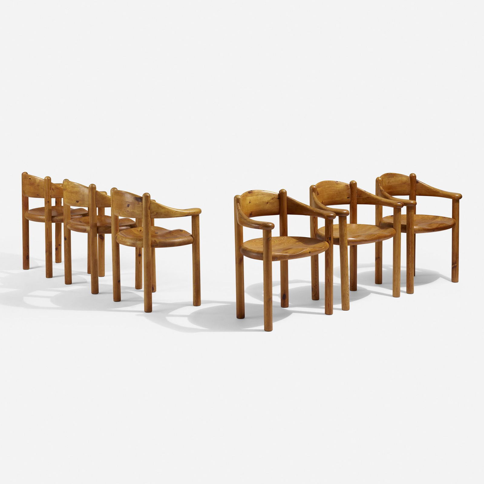 Rainer Daumiller, Dining chairs, set of six (1 of 3)