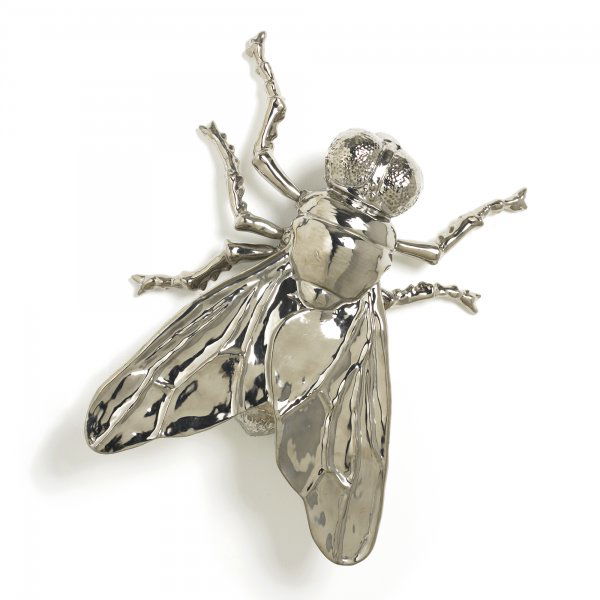 Rob Wynne The Fly: Rob Wynne The Fly 2004 luster glazed ceramic 17 h x 12.5 w inches Signed and dated to underside 'R.W. 04'. Literature: Kips Bay, Where Everything Glitters, Green, The New YorkTimes, 19 April 2007, pg.