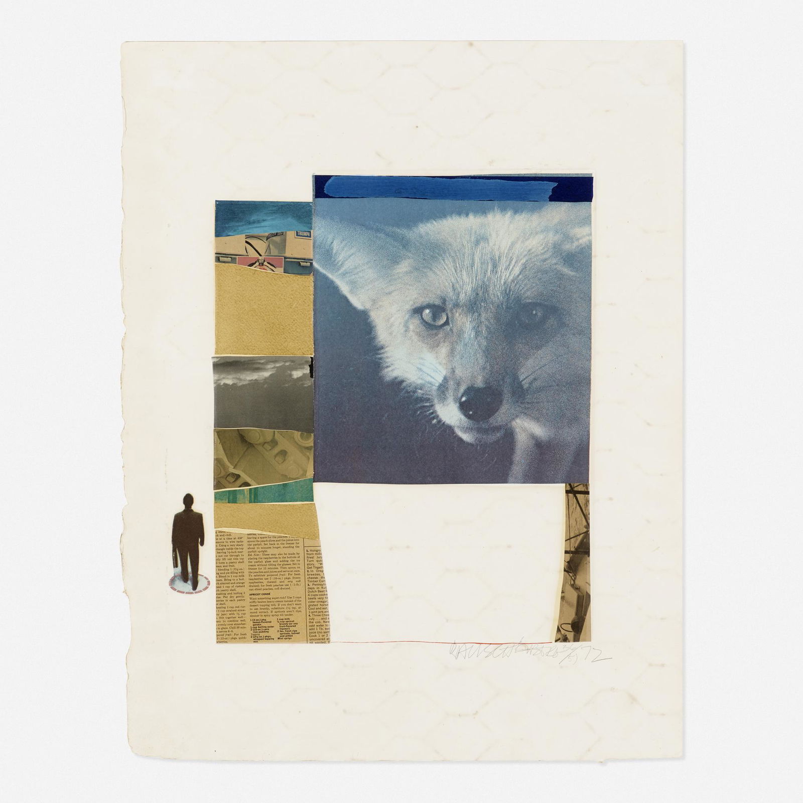 Robert Rauschenberg, Horsefeathers Thirteen XII (1 of 3)
