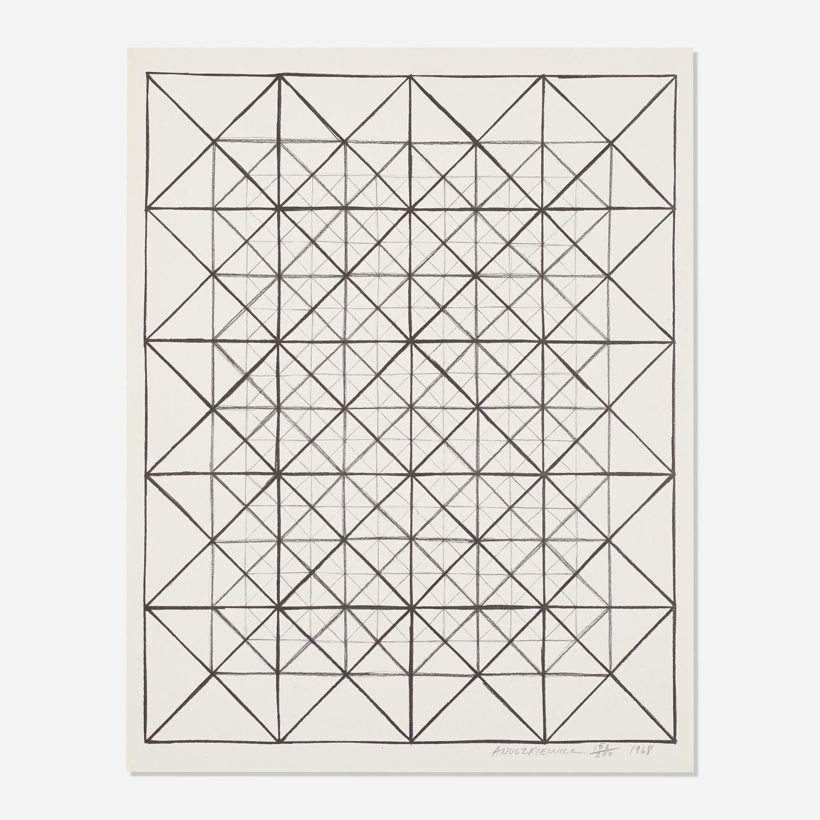 Richard Anuszkiewicz, Untitled (1 of 2)